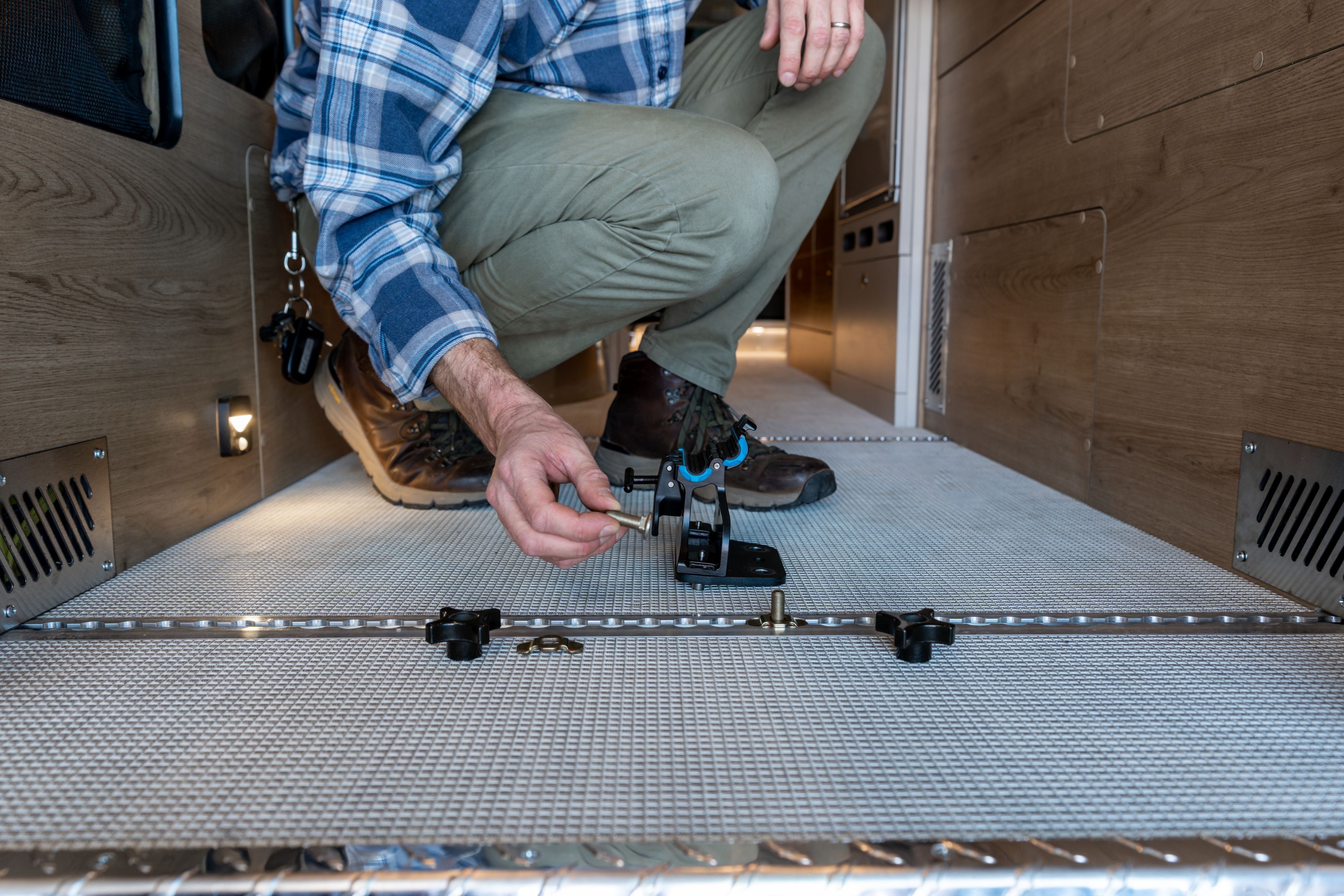 L-Track Bike Mount Bundle for Basecamp REI, Interstate 24X, Interstate 19X, and Rangeline