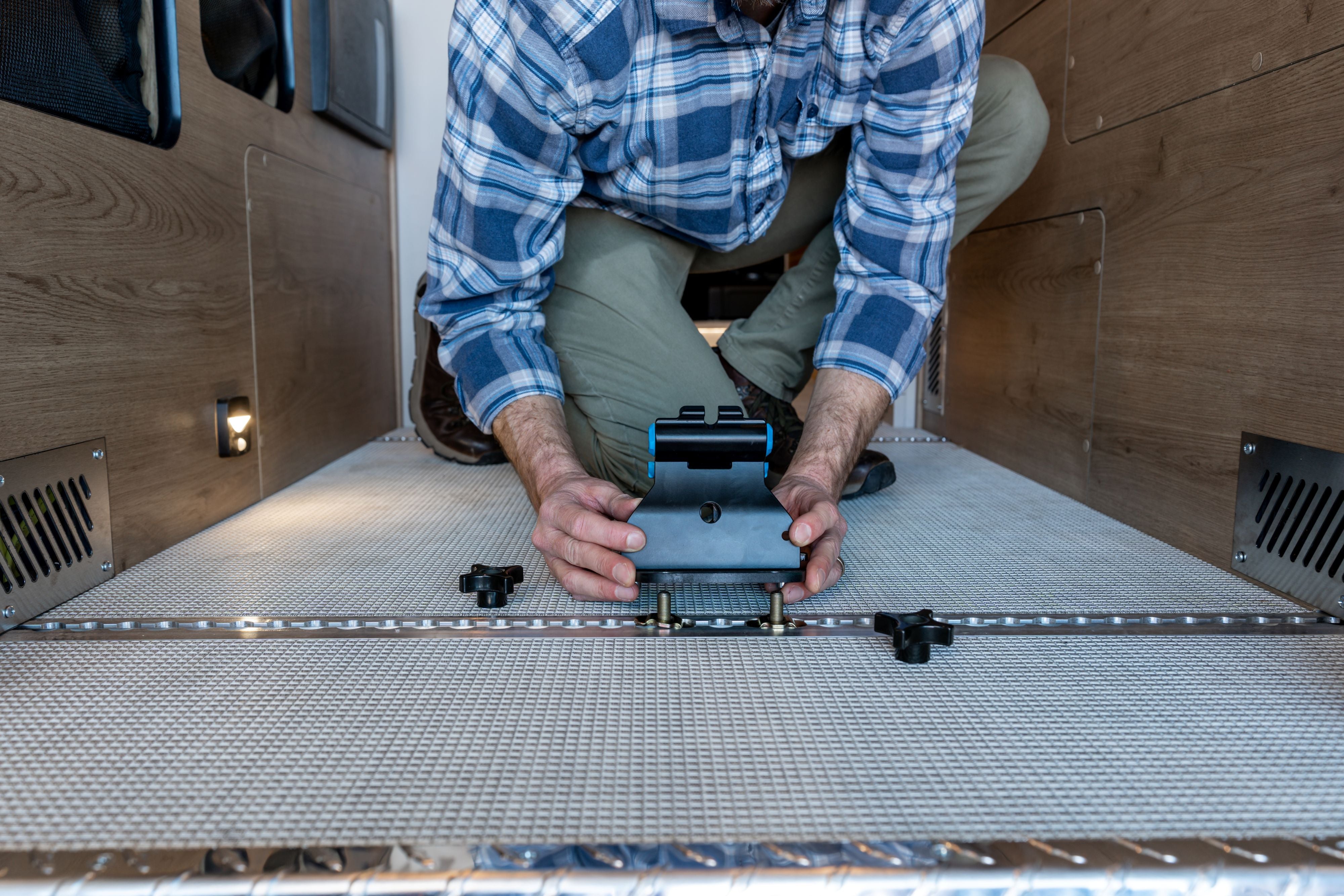 L-Track Bike Mount Bundle for Basecamp REI, Interstate 24X, Interstate 19X, and Rangeline