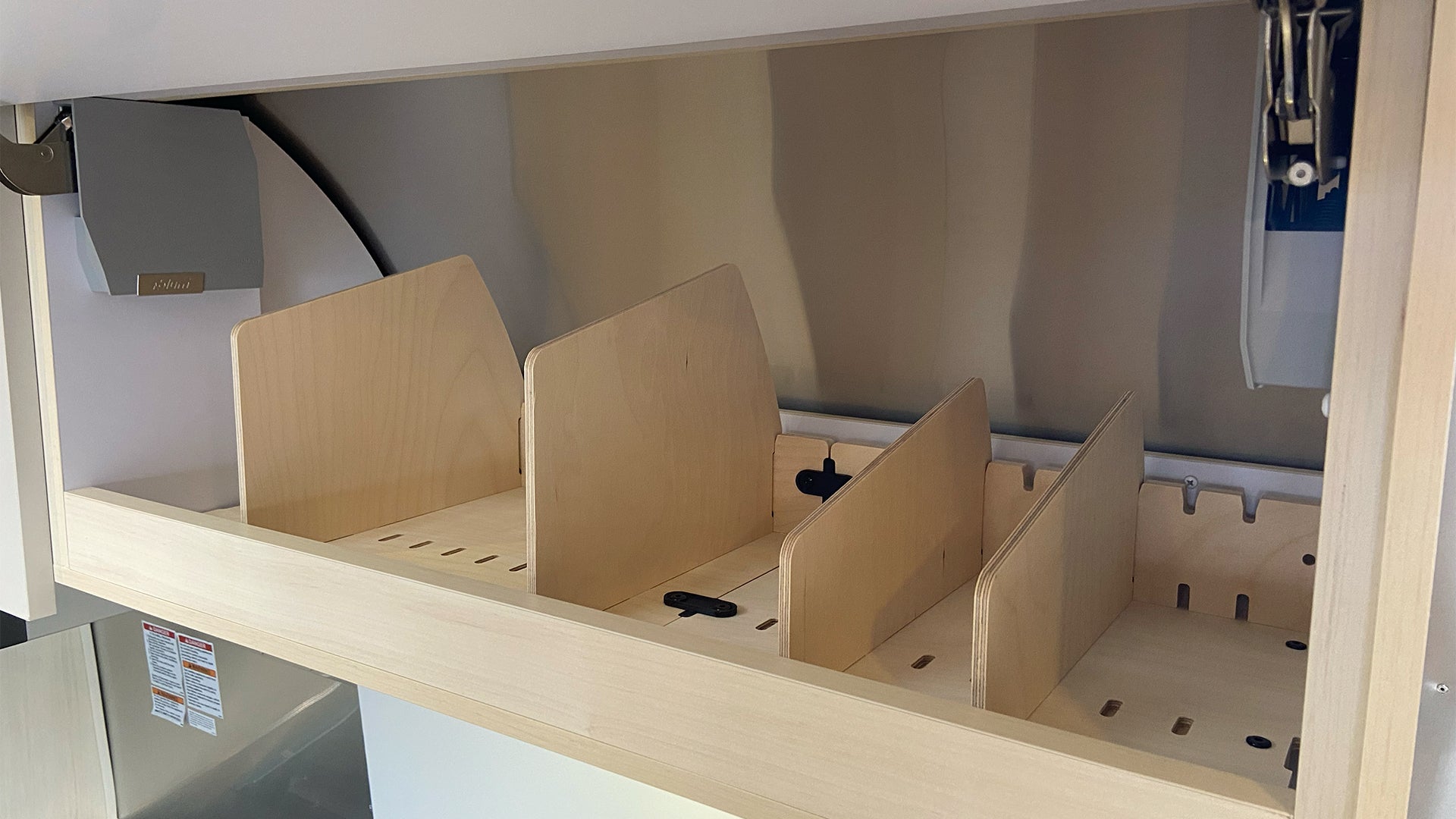 Airstream Roof Locker Organization by Airworthy Equipment Company