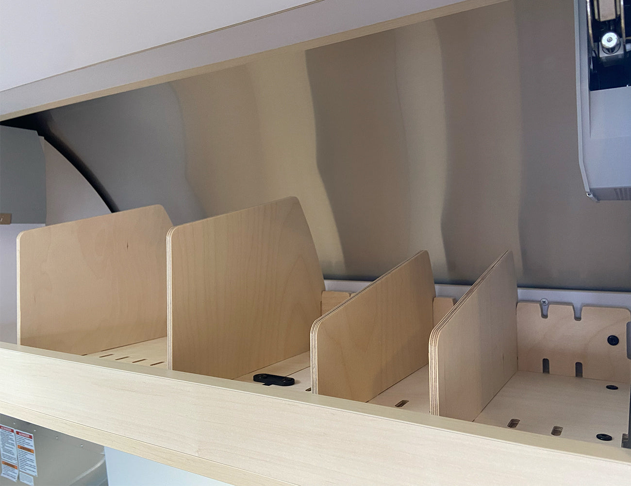 Airstream Roof Locker Organization by Airworthy Equipment Company