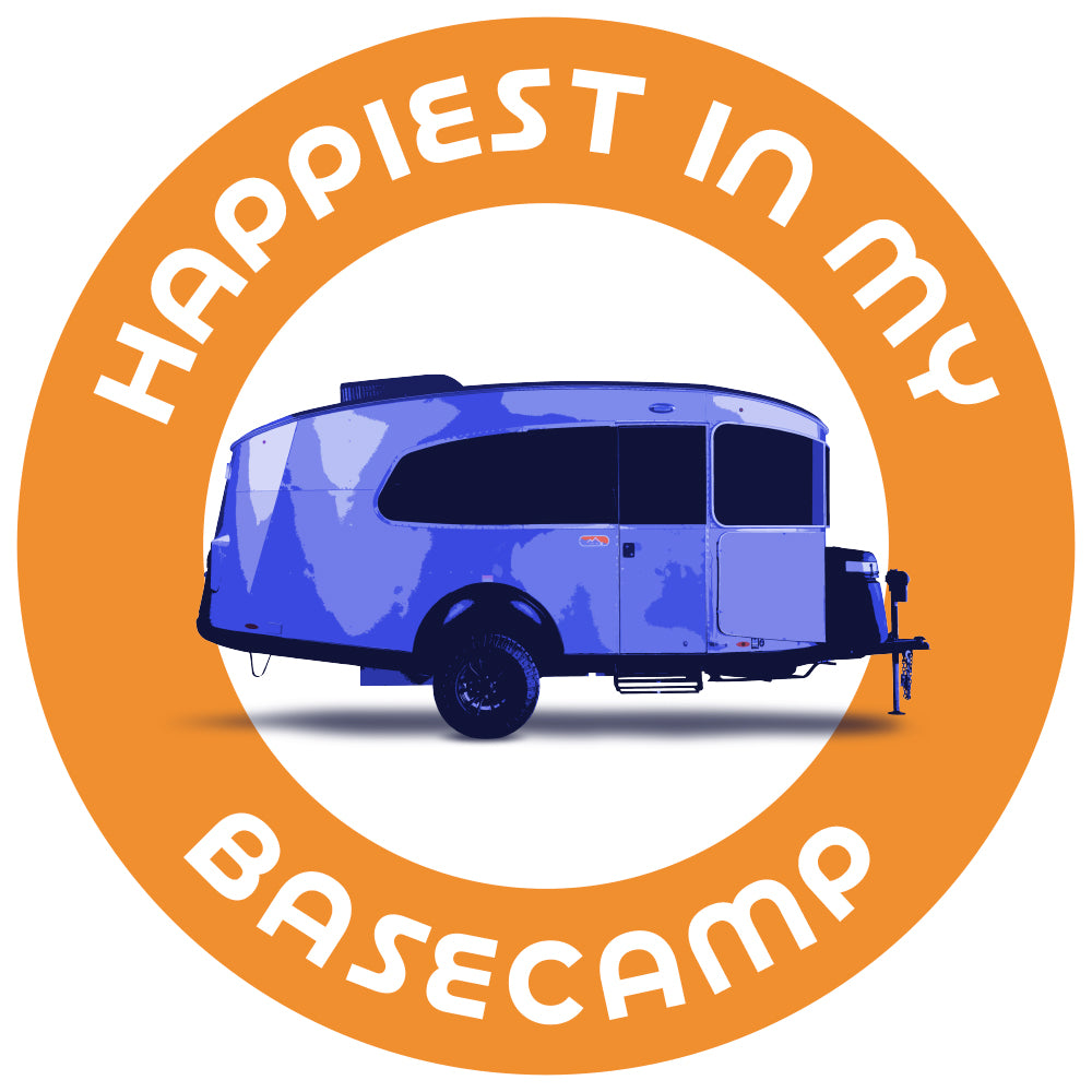 Happiest in My Airstream Stickers