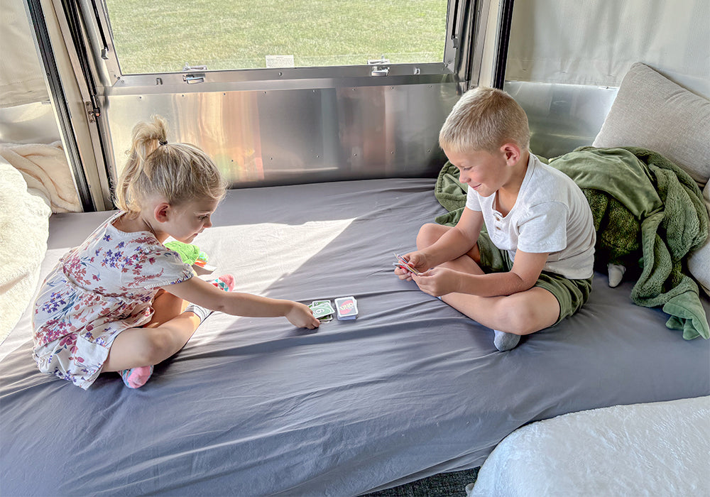 Airstream Dinette Fitted Sheets for Pendleton Travel Trailers