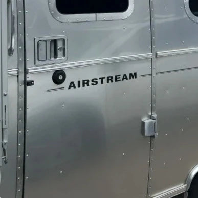 Airstream Black Logo Decal | Part # 386150, 386151