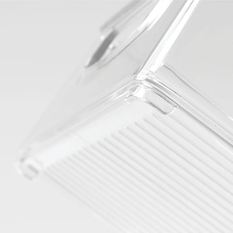 Stackable Storage Bin, 10 x 8 x 3