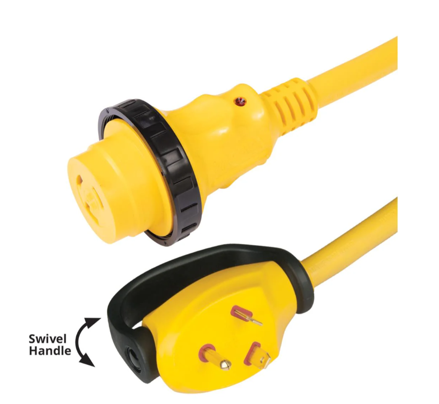 30 Amp Swivel 30 Ft. Cordset