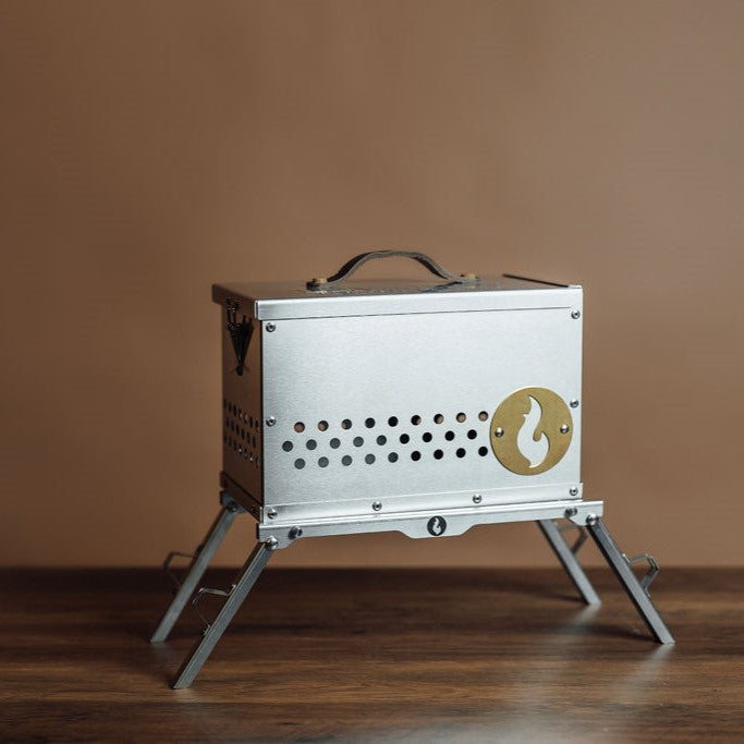 Hekla Portable Propane Campfire by Lavabox