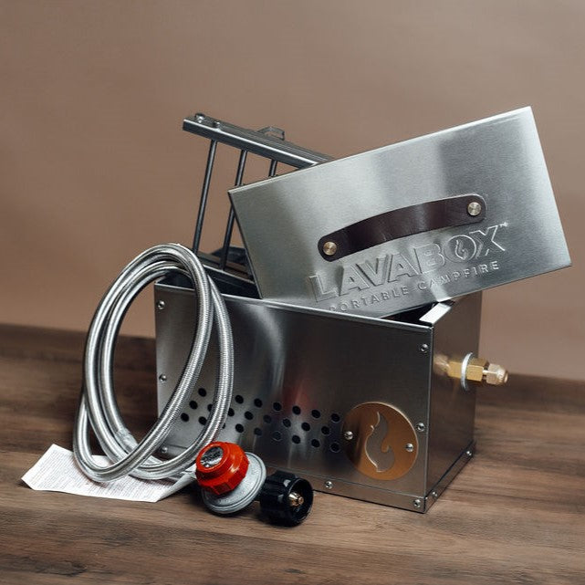 Hekla Portable Propane Campfire by Lavabox