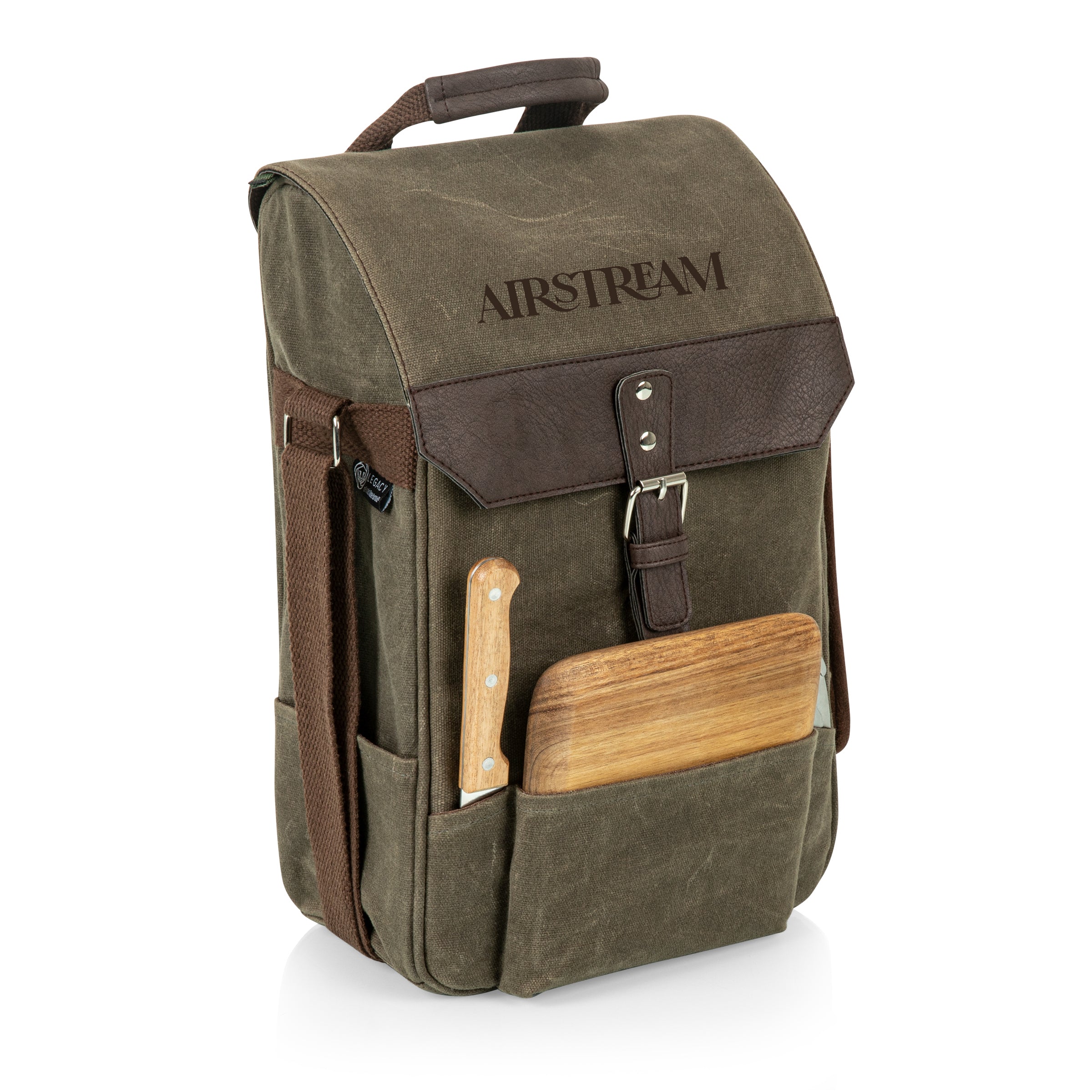 Airstream Wine Bottle & Cheese Bag