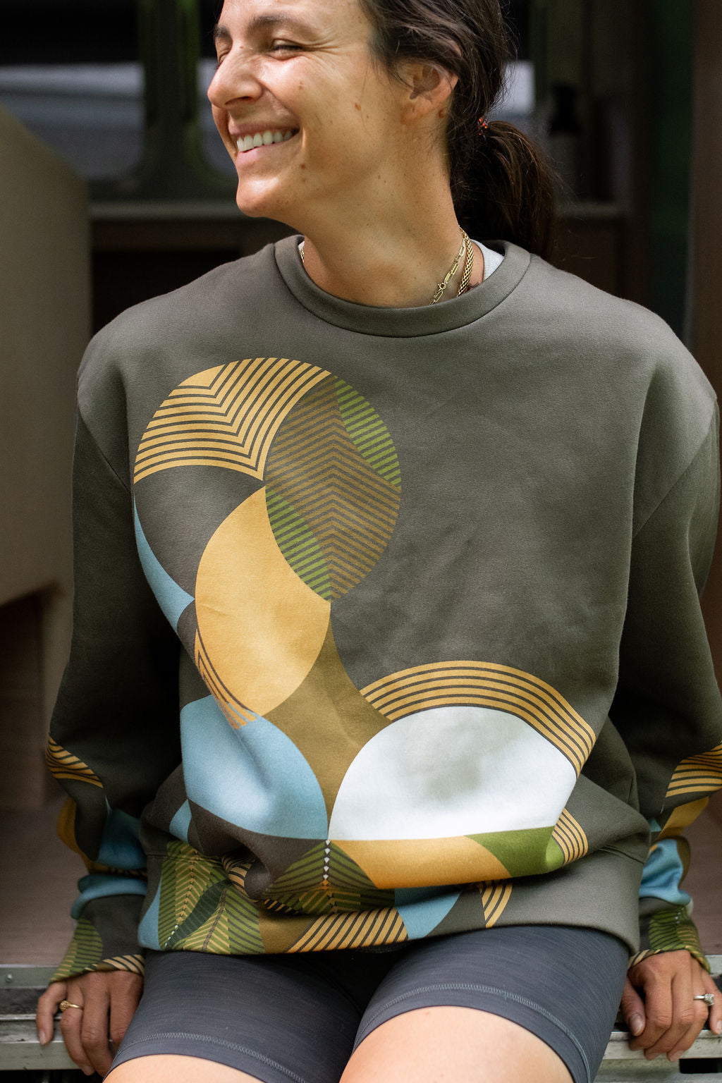 Frank Lloyd Wright x Airstream Crew Sweatshirt